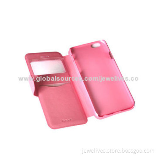 High-quality Genuine Leather Case for iPhone 6 Plus, with Card HolderNew